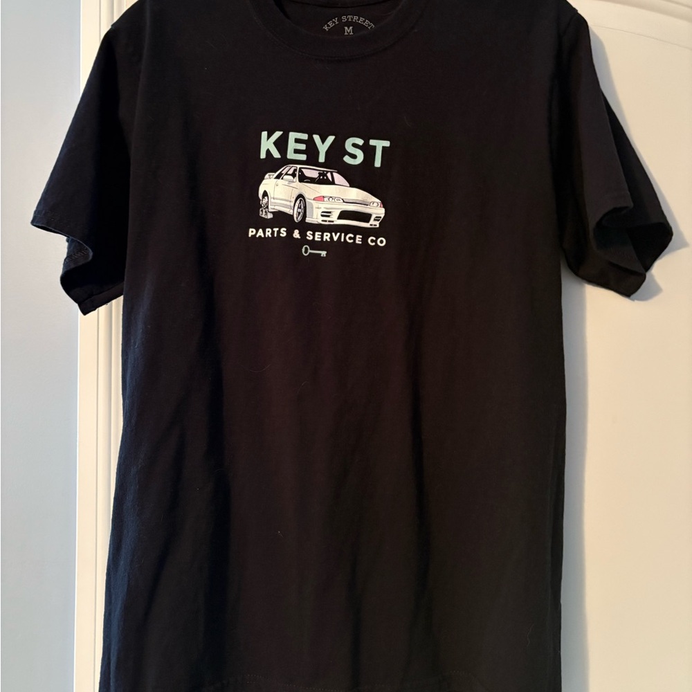 Black Short Sleeve Graphic Tee